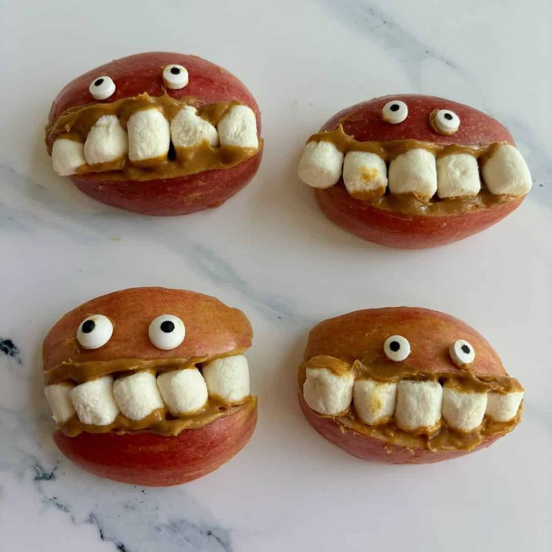 Walnut Apple Smile Snacks