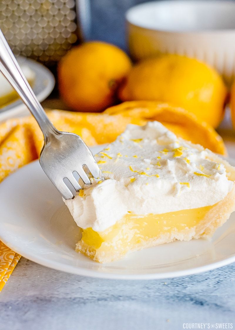Lemon Sugar Cookie Pie Sunshine