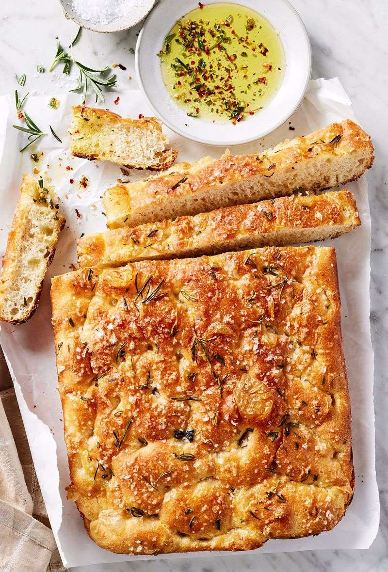 Rustic Rosemary Focaccia