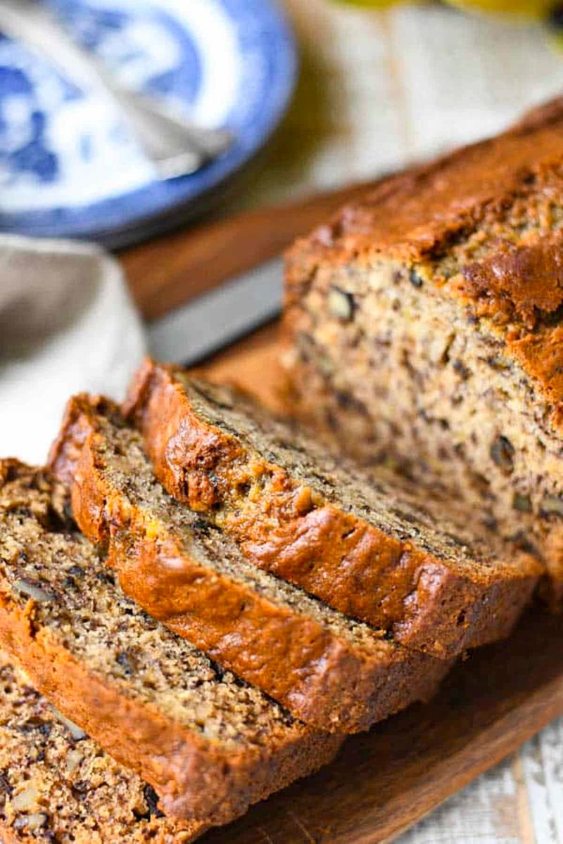 Banana Bread With Walnuts