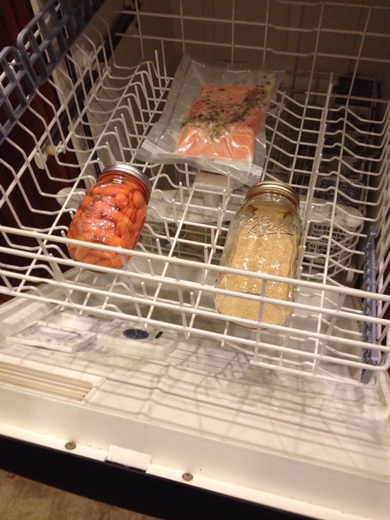 Dishwasher Salmon Poaching