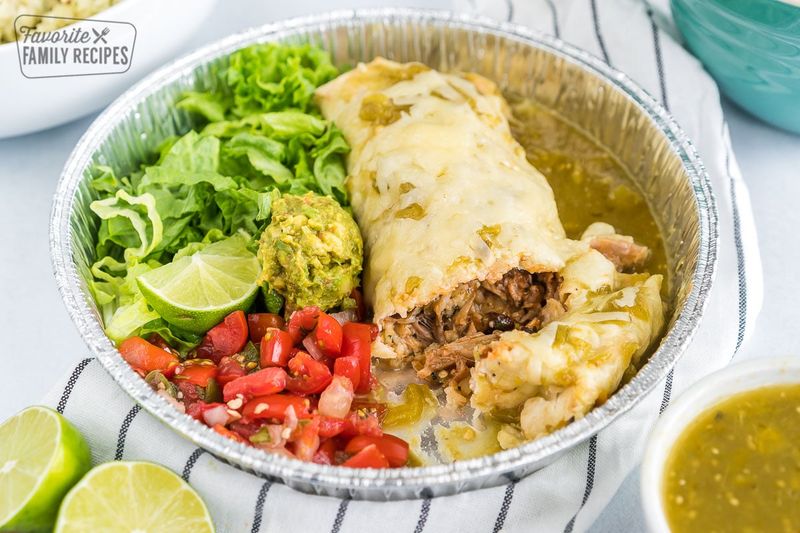 Cafe Rio's Sweet Pork Barbacoa Burrito