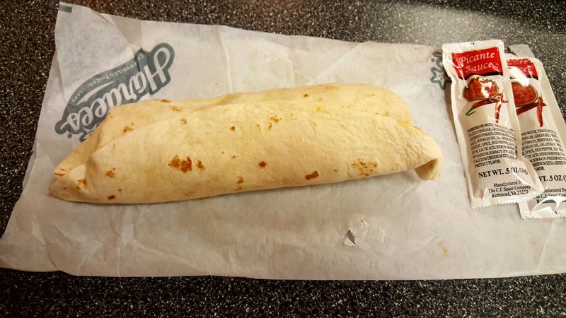 Hardee's Bean & Cheese Burrito
