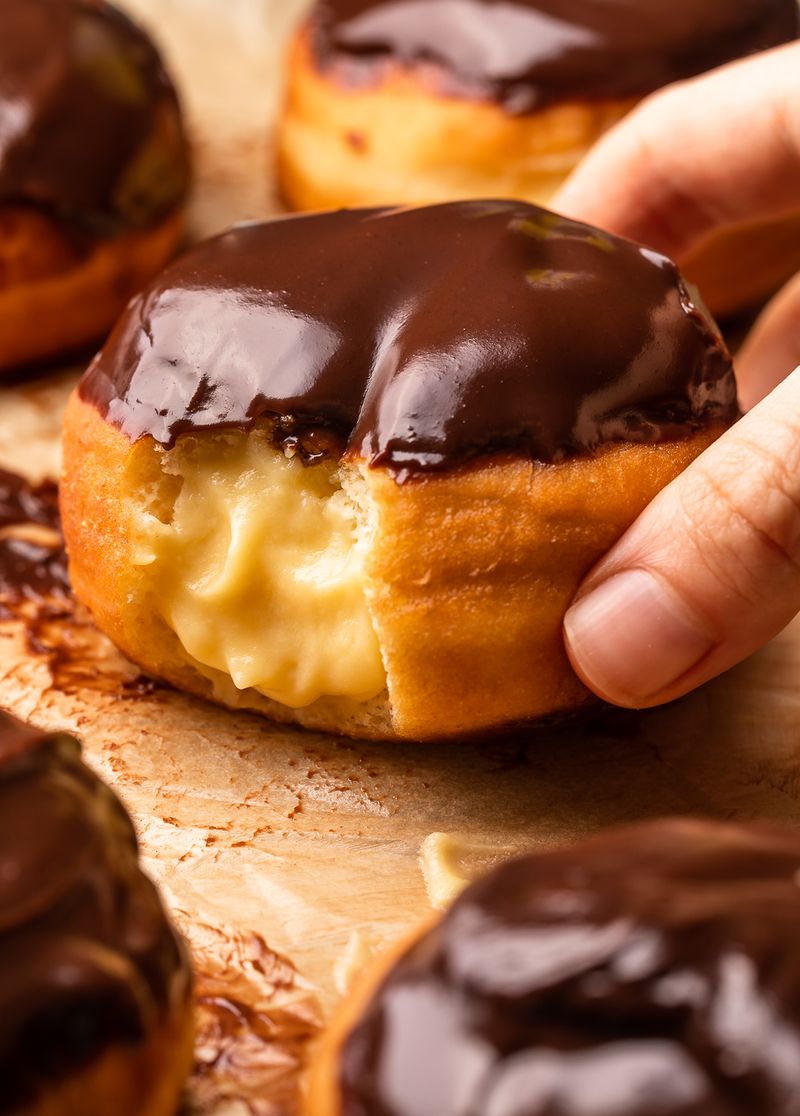 Dunkin's Boston Kreme Donut