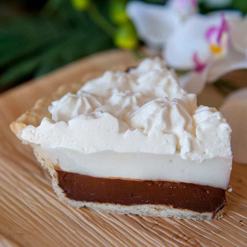 Chocolate Haupia Pie (Hawaii)