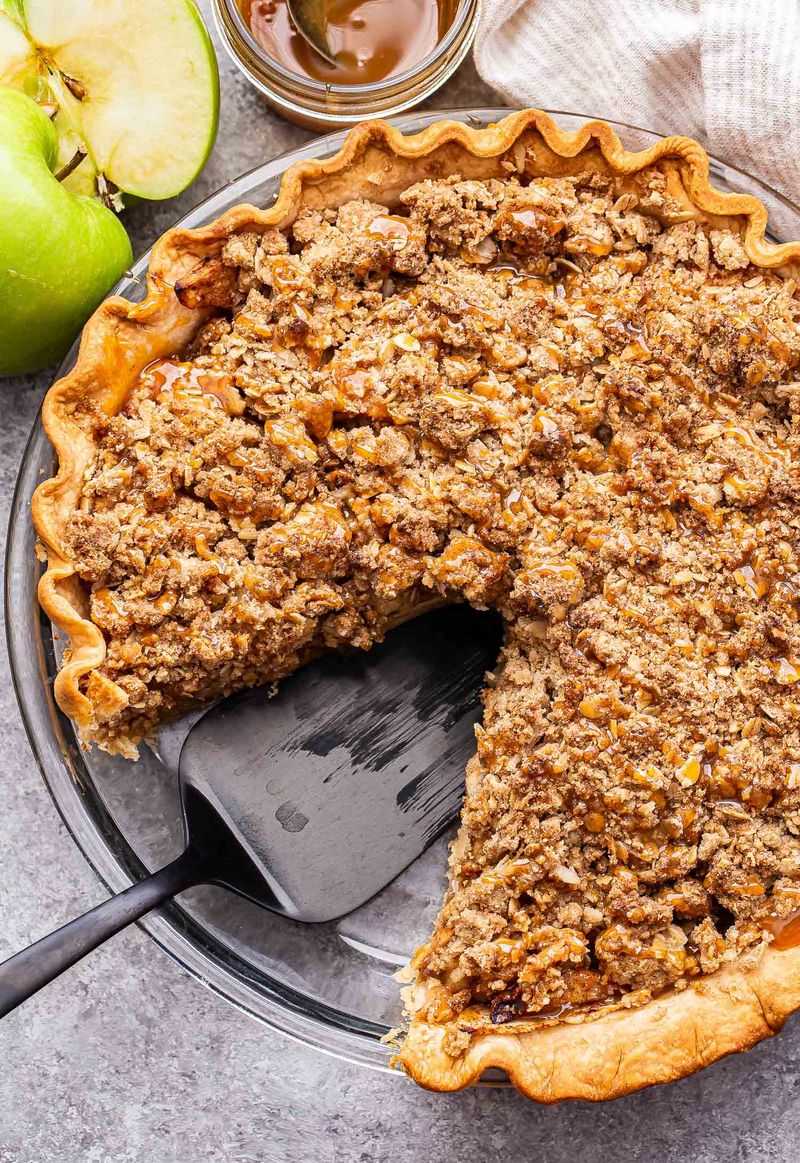 Apple Crumble Pie