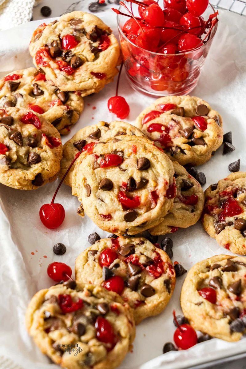Cherry Chocolate Chip Cookies