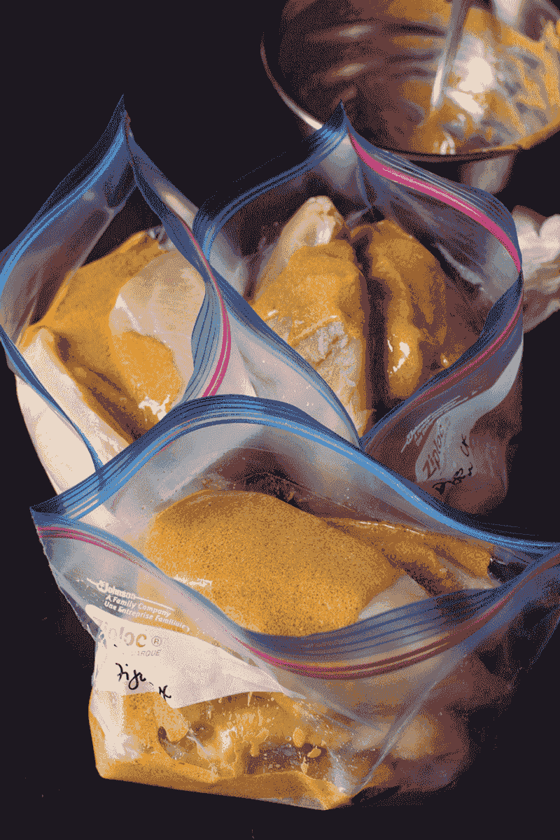 Freezer Marinade Method