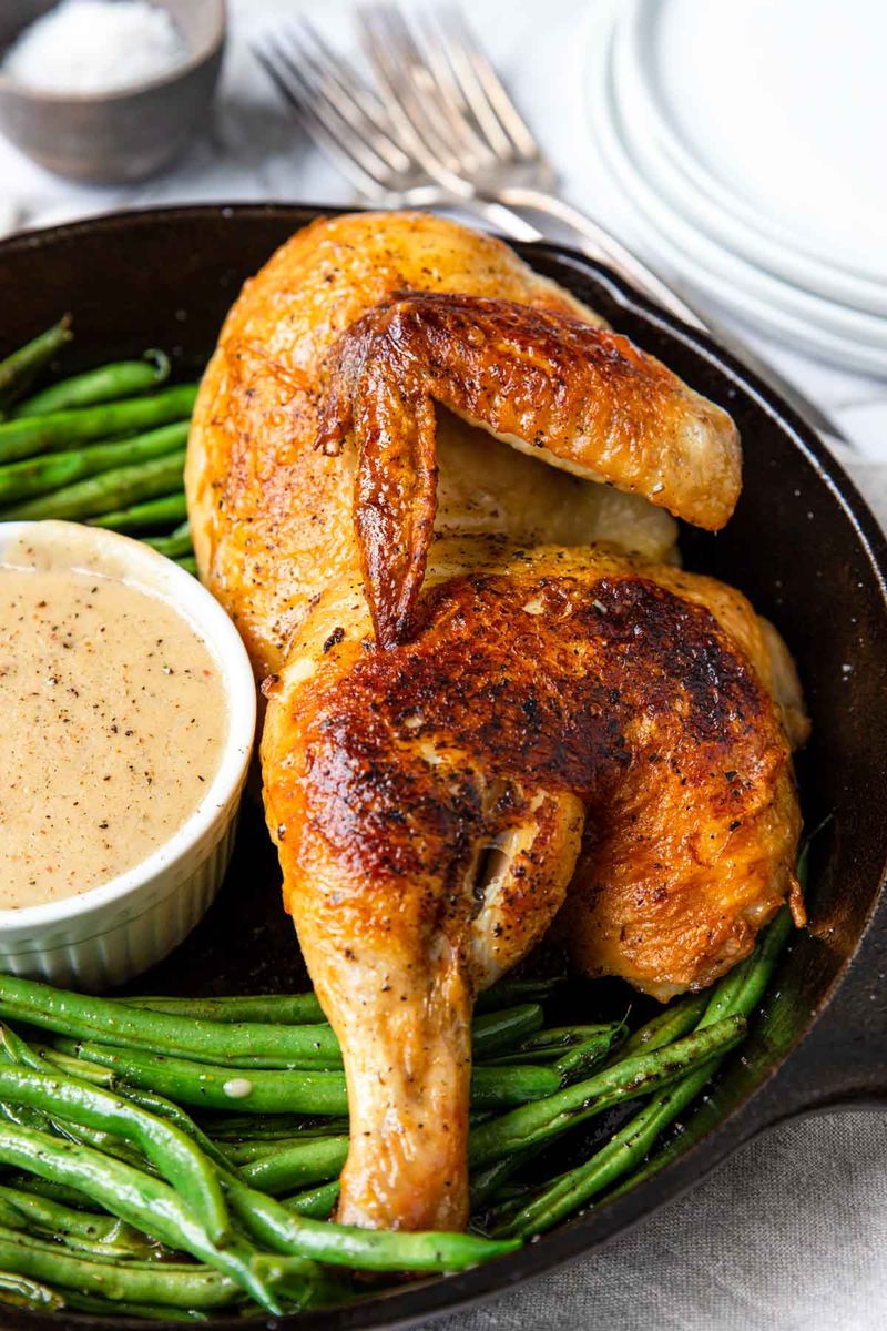 Oven Roasted Half Chicken