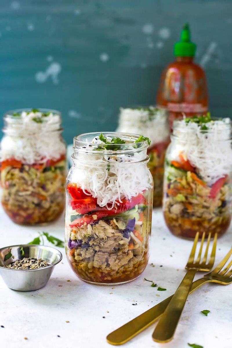 Vietnamese-Style Spring Roll Jars