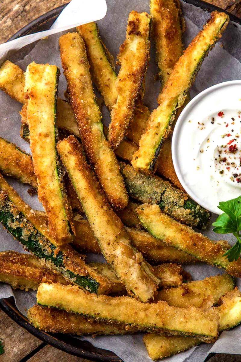 Crispy Baked Zucchini Fries