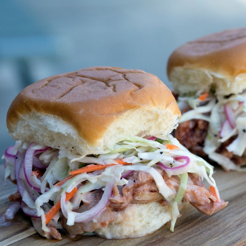 BBQ Chicken Sliders