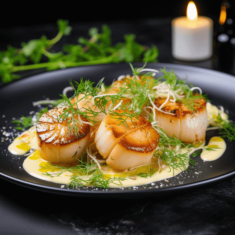 Seared Scallop Spoons