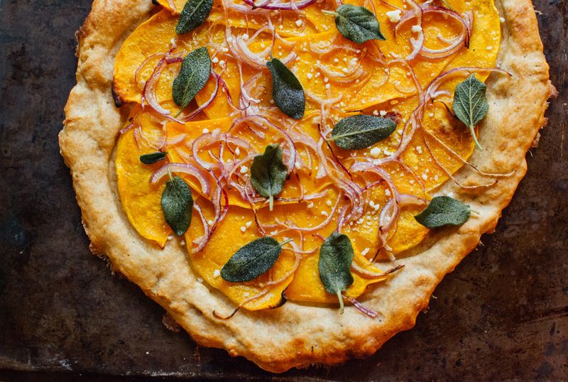 Butternut Squash And Sage Flatbread