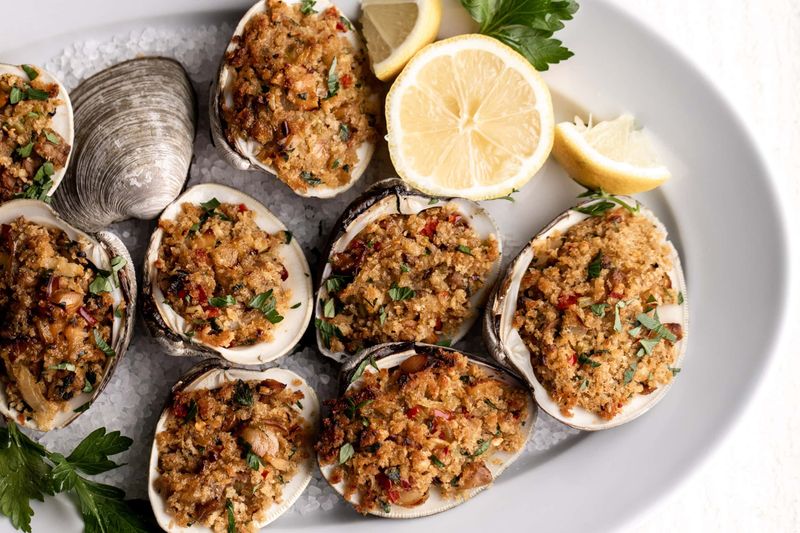 Baked Stuffed Clams