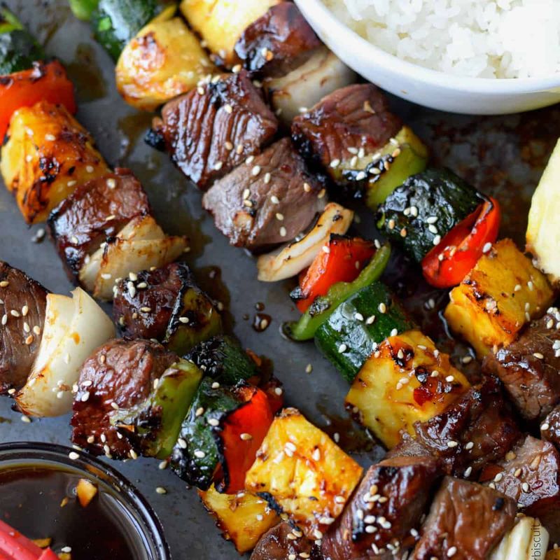 Teriyaki Beef & Pineapple Combos
