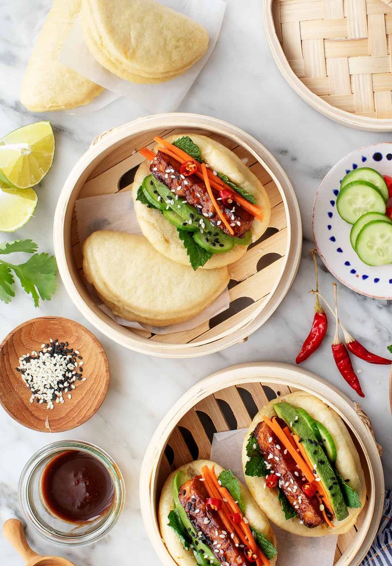 Fluffy Chinese Bao Buns
