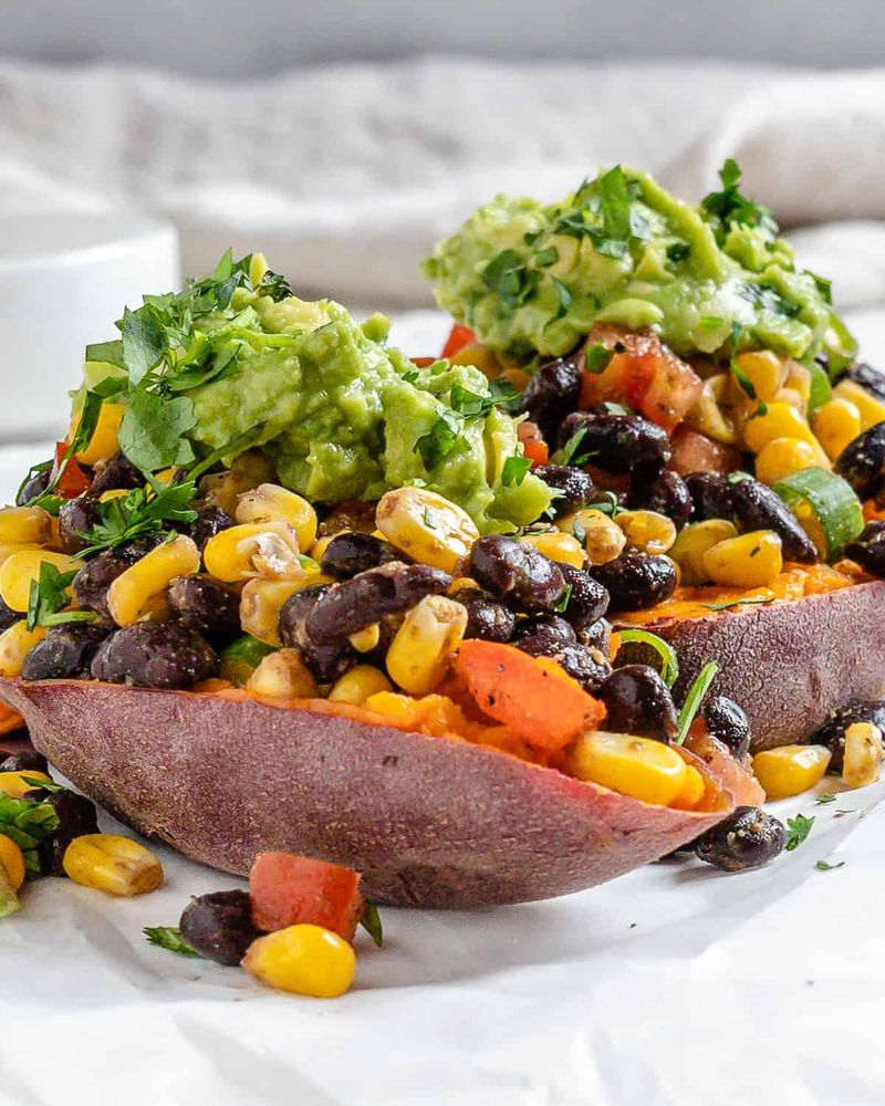 Southwest Stuffed Sweet Potatoes