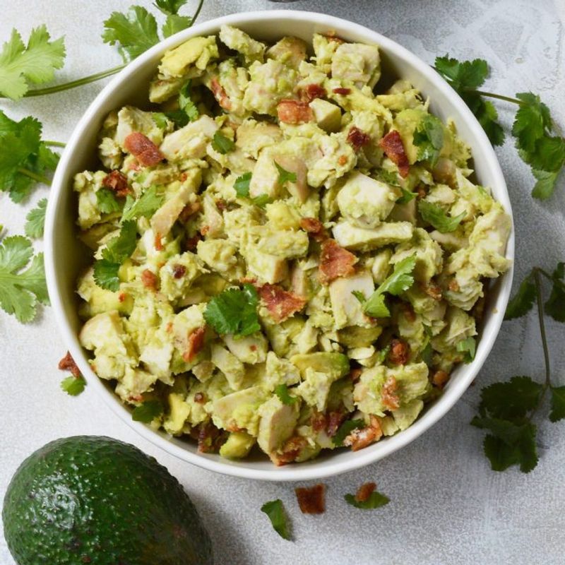 Creamy Avocado Chicken Salad