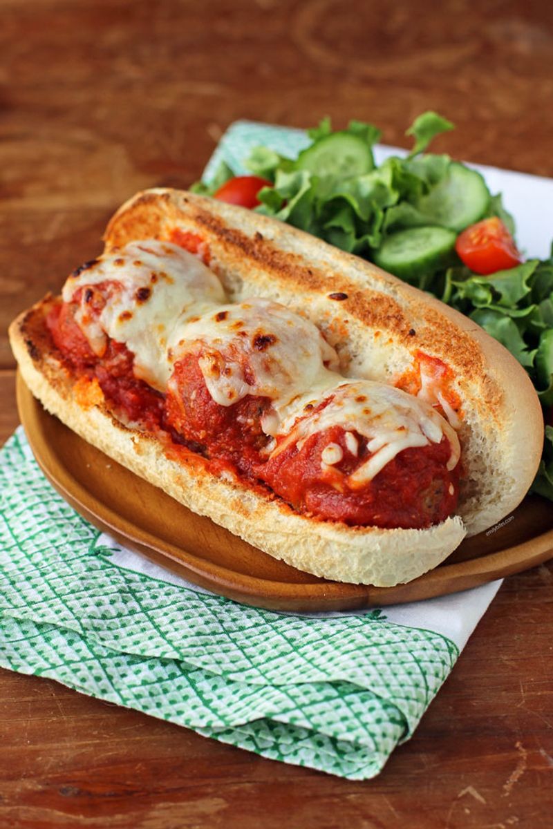 Turkey Meatball Subs