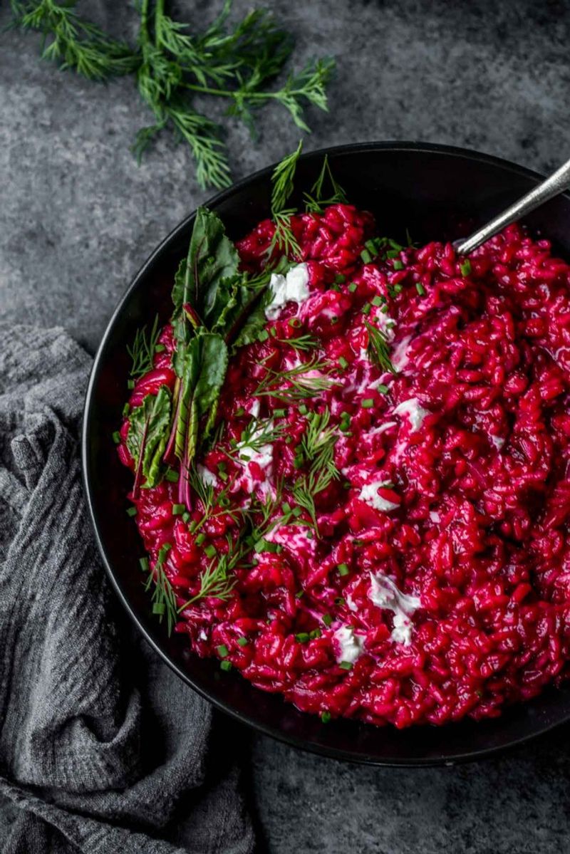 Roasted Beet Risotto