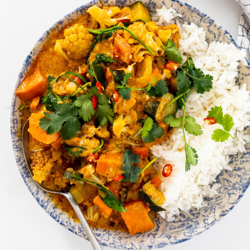 Coconut Curry Vegetables