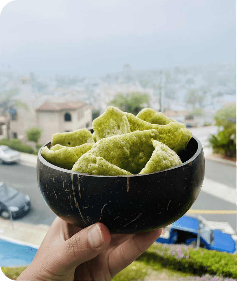 Kelp Chip Snack Bowls