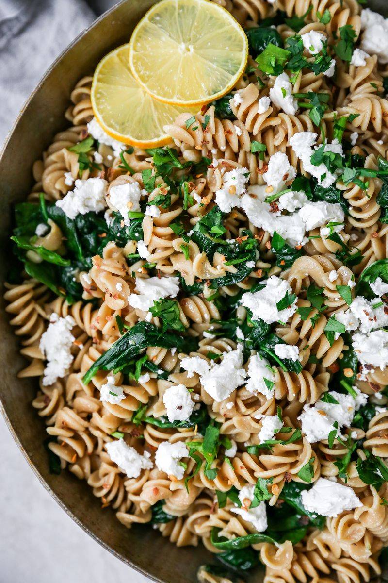 Sorrel And Goat Cheese Rotini