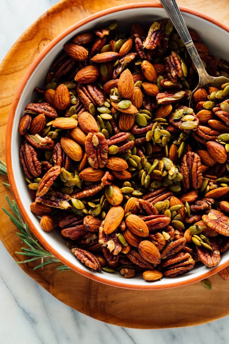 Peanuts And Spiced Snack Mix
