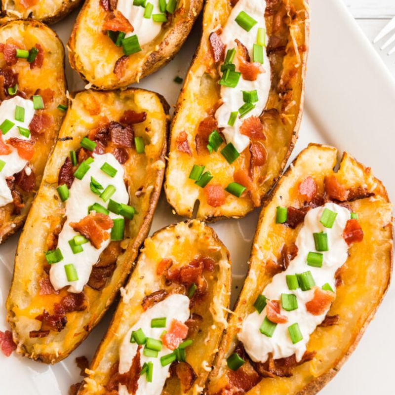 Freedom Fries Loaded Potato Skins