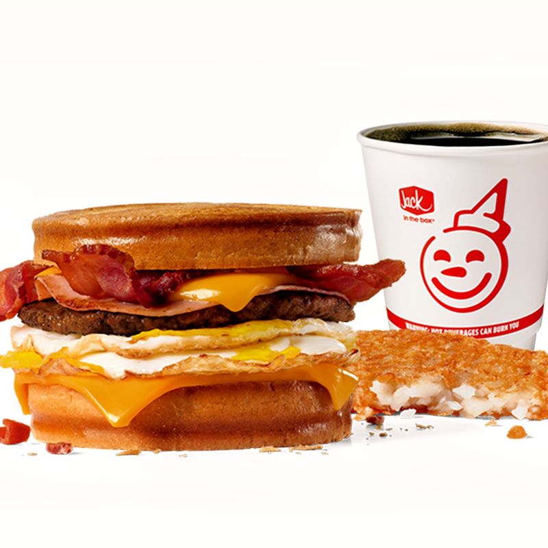 Jack In The Box's Loaded Breakfast Sandwich