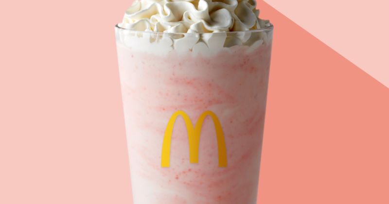 Large Triple Thick Milkshake (Strawberry)