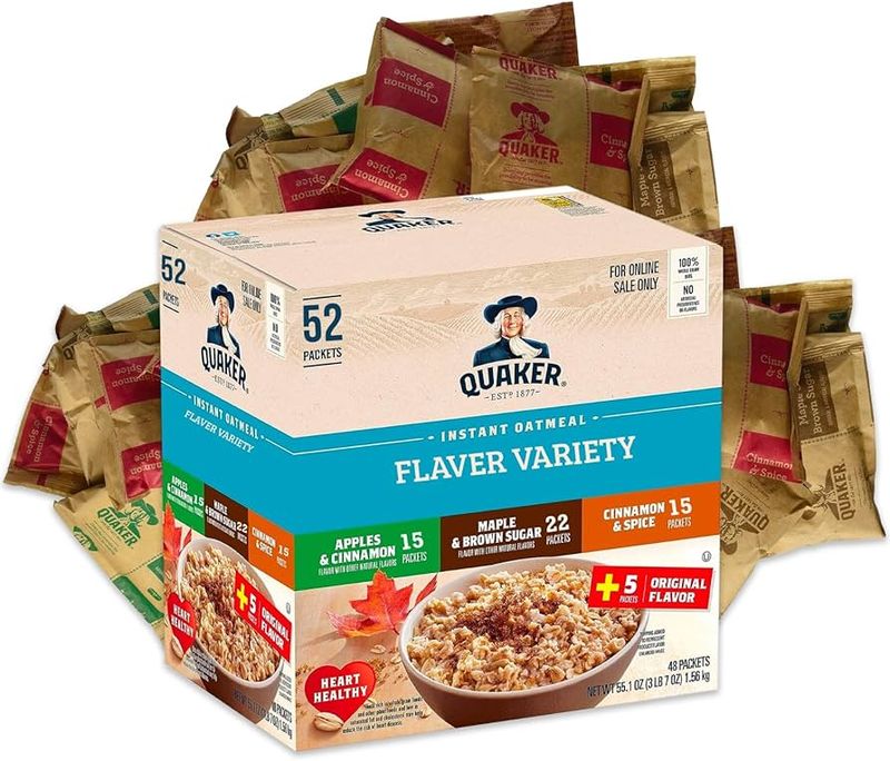 Flavored Instant Oatmeal