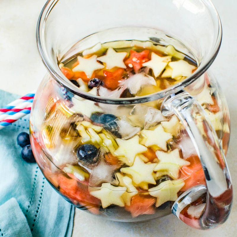 Red, White & Blueberry Sangria