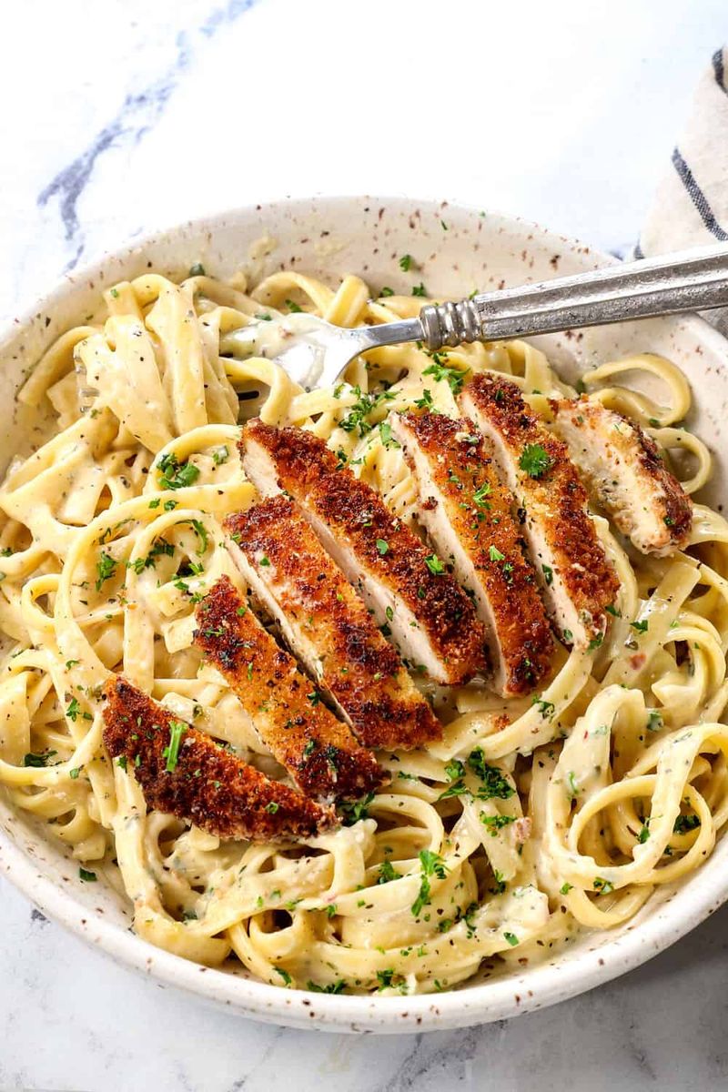 Easy Chicken Alfredo
