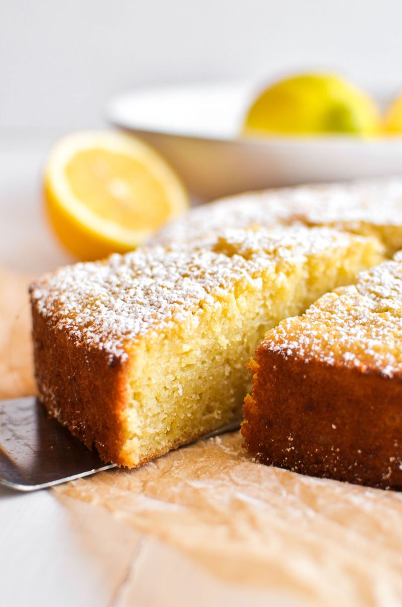 Lemon Thyme Olive Oil Cake