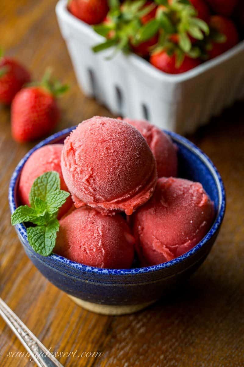 Strawberry Sorbet