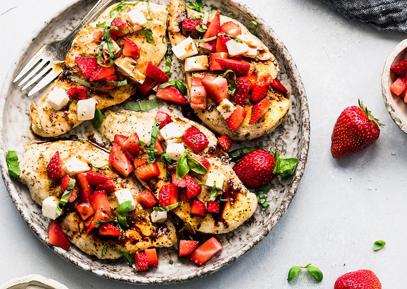 Strawberry Balsamic Chicken