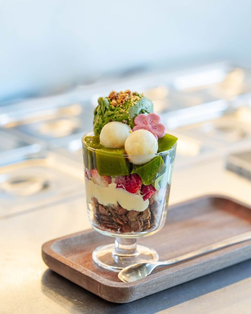 Strawberry Matcha Parfait