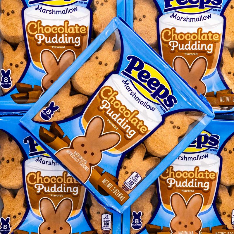 Chocolate Pudding Peeps
