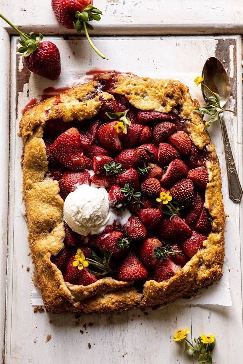 Strawberry Galette
