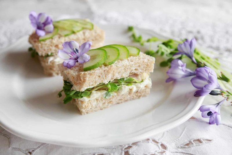 Strawberry Green Tea Poached Chicken Sandwiches
