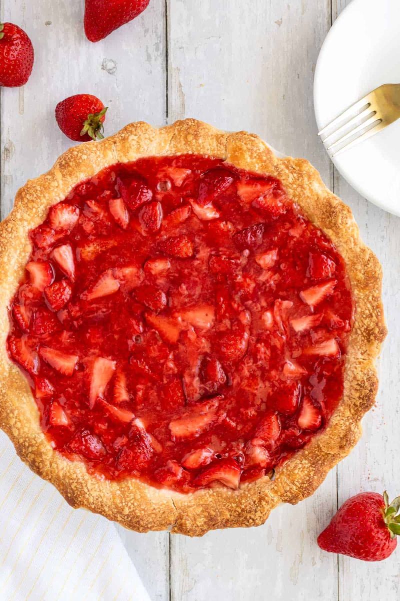 Strawberry Pie With Graham Cracker Crust