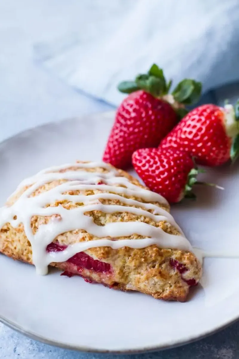 Strawberry Scones