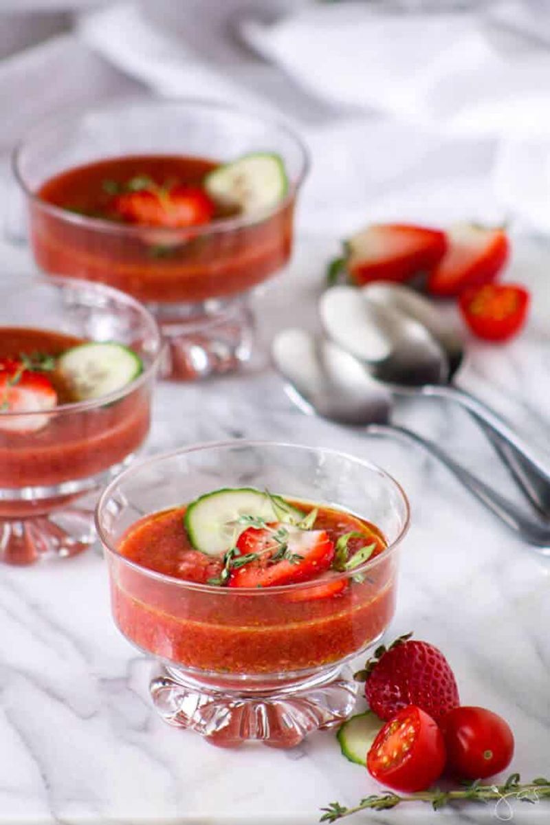 Strawberry Gazpacho