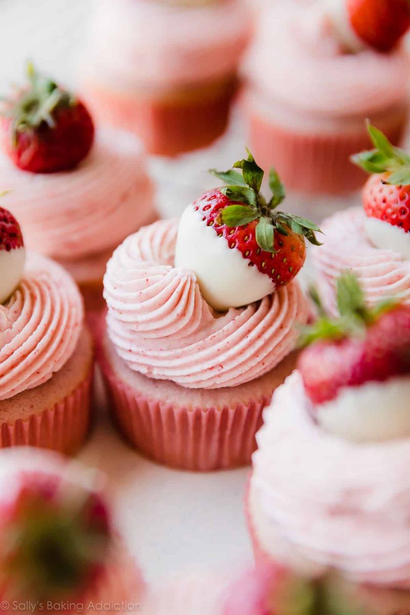 Strawberry Cupcakes