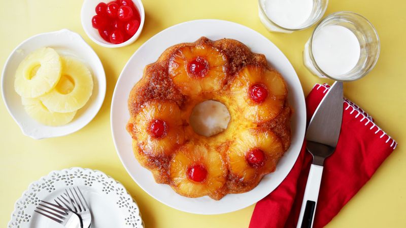 Pineapple Upside-Down Bundt