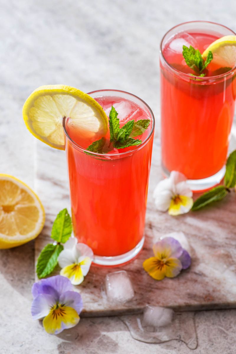 Rhubarb Lemonade