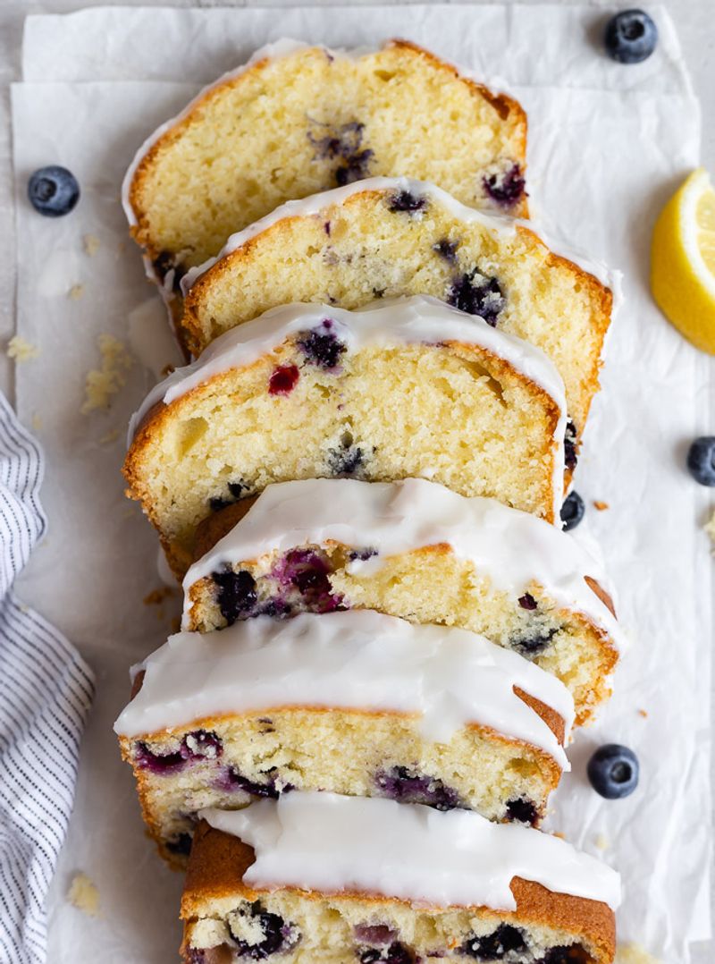 Lemon Blueberry Pound Cake