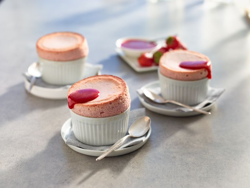 Strawberry Soufflé